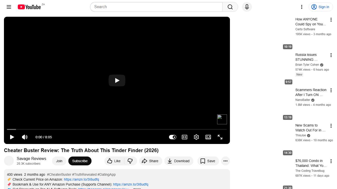 Cheater Buster Review: The Truth About This Tinder Finder (2026) - YouTube